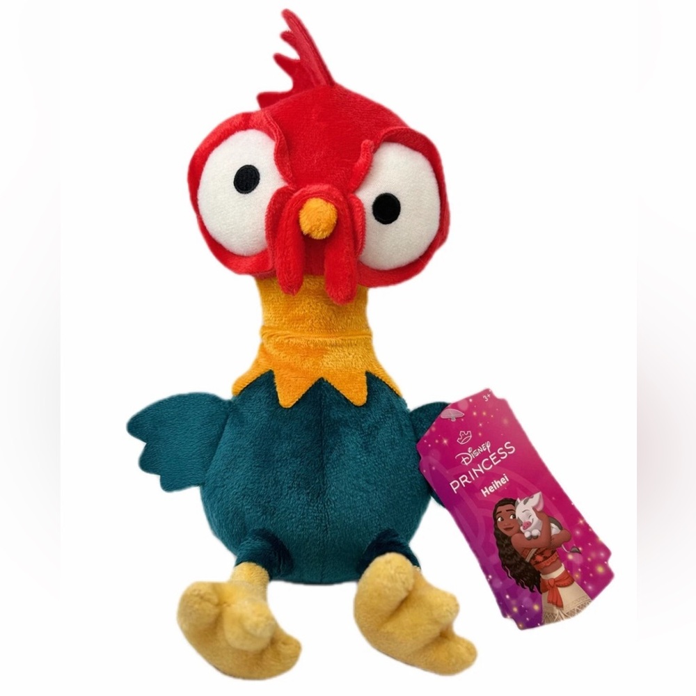Just Play Disney Moana Hei Hei Small Plush Stuffed Animal NWT Boat Snack HTF